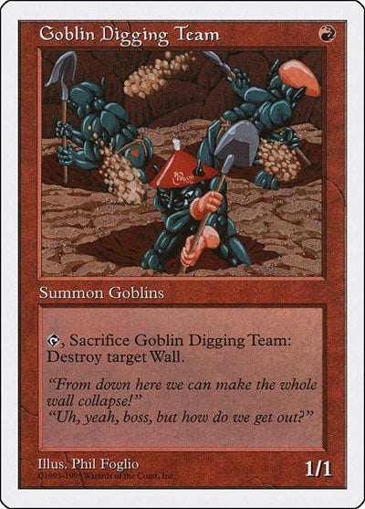 Goblin Digging Team (Anthologies) Medium Play