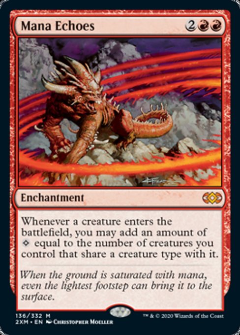 Mana Echoes (Double Masters) Light Play