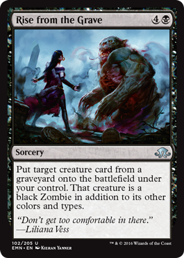 Rise from the Grave (Eldritch Moon) Light Play Foil