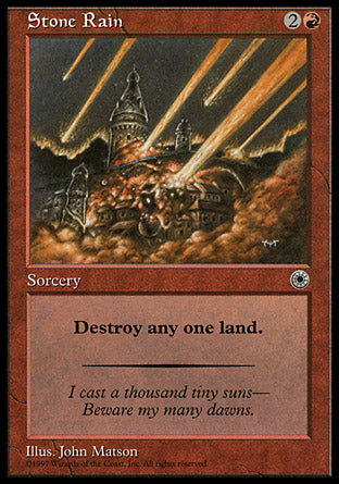 Stone Rain (Portal) Near Mint