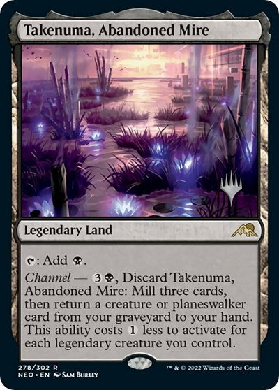Takenuma, Abandoned Mire (Promo Pack: Kamigawa: Neon Dynasty) Near Mint