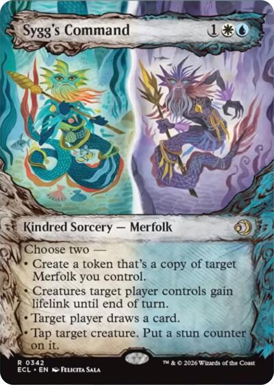 Sygg's Command (Showcase) (Lorwyn Eclipsed) Near Mint