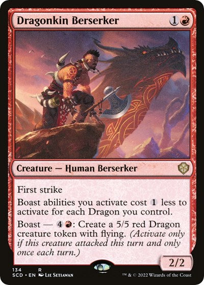 Dragonkin Berserker (Commander 2022 Starter Decks) Near Mint