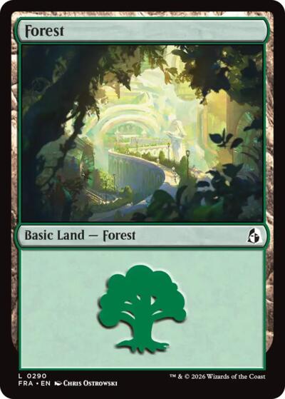 Forest (0290) (Reality Fracture) Near Mint