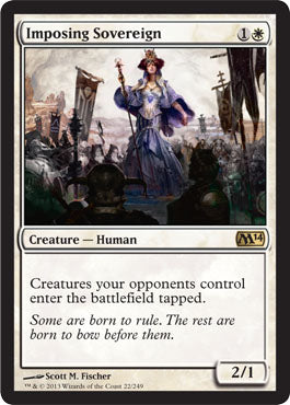 Imposing Sovereign (Magic 2014 Core Set) Light Play