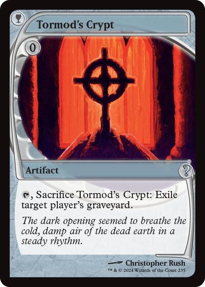 Tormod's Crypt (Future Sight) (Mystery Booster 2) Light Play Foil