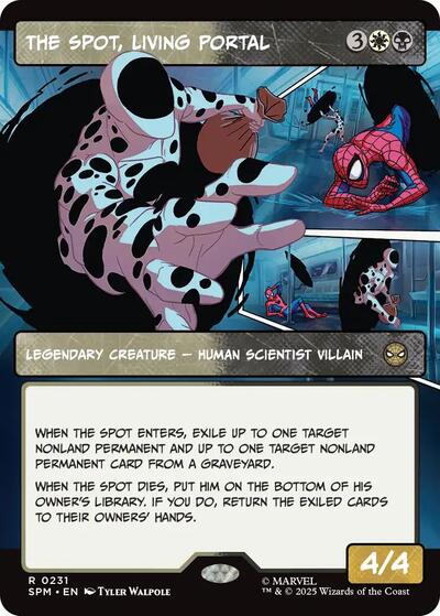 The Spot, Living Portal (Borderless) (Marvel's Spider-Man) Near Mint Foil