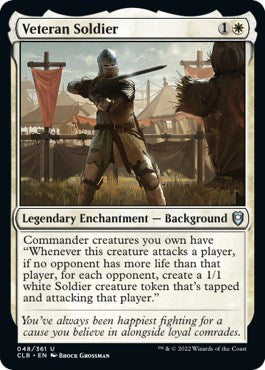 Veteran Soldier (Commander Legends: Battle for Baldur's Gate) Light Play
