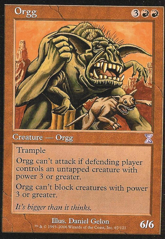Orgg (Time Spiral Time Shifted) Near Mint