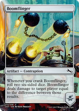 Boomflinger (Unstable) Light Play Foil