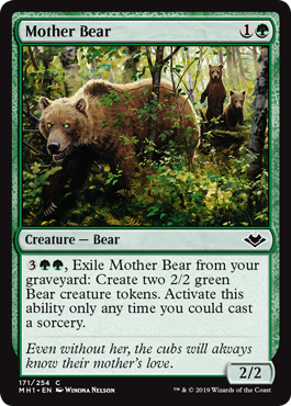 Mother Bear (Modern Horizons) Light Play Foil