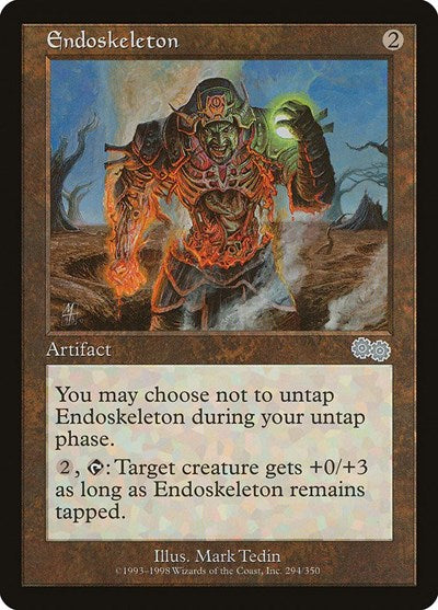 Endoskeleton (Urza's Saga) Light Play