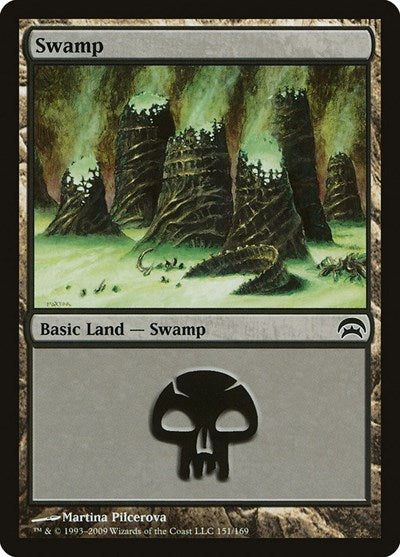 Swamp (151) (Planechase) Light Play