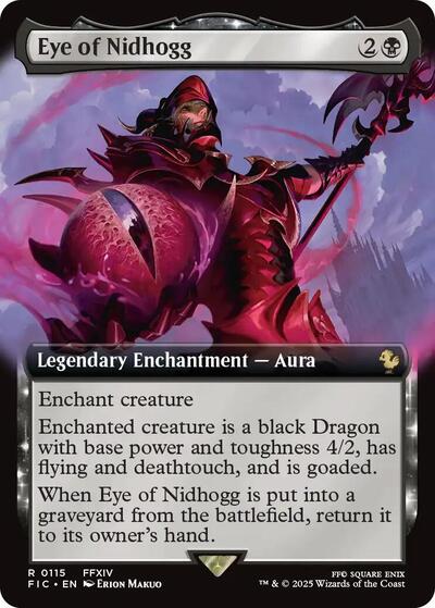 Eye of Nidhogg (Extended Art) (Commander: FINAL FANTASY) Near Mint Foil