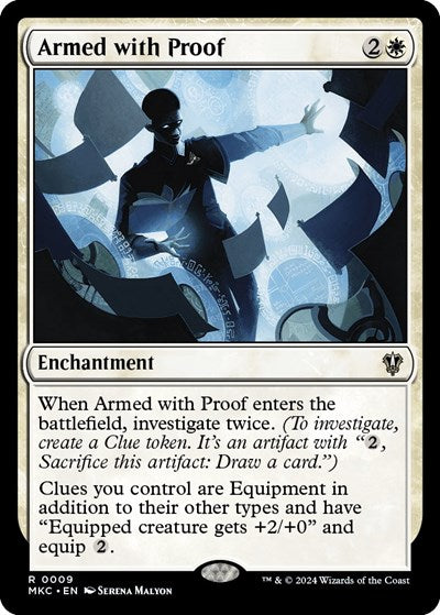 Armed with Proof (Commander: Murders at Karlov Manor) Light Play