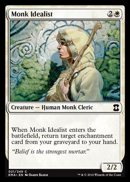 Monk Idealist (Eternal Masters) Near Mint Foil