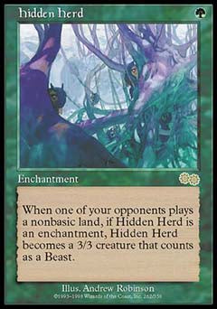 Hidden Herd (Urza's Saga) Near Mint