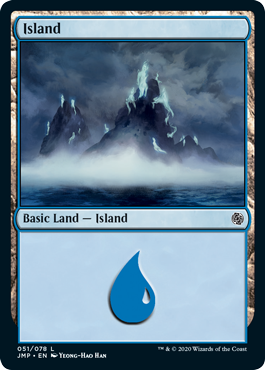 Island (51) (Jumpstart) Medium Play