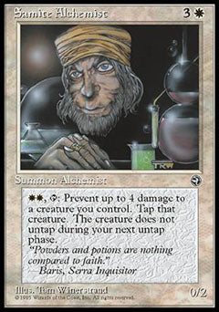 Samite Alchemist (1) (Homelands) Medium Play