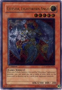 Celestia, Lightsworn Angel (UTR) (Light of Destruction) Near Mint Unlimited