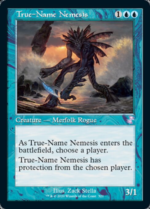 True-Name Nemesis (Time Spiral Remastered) Near Mint Foil