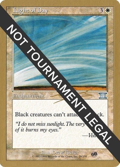 Light of Day - 2000 Nicolas Labarre (6ED) (SB) (World Championship Decks) Near Mint