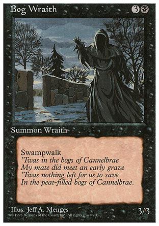 Bog Wraith (4th Edition) Light Play