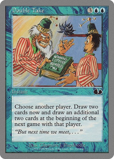 Double Take (Unglued) Medium Play