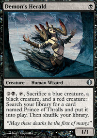 Demon's Herald (Shards of Alara) Light Play Foil