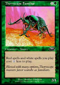 Thornscape Familiar (Planeshift) Medium Play Foil