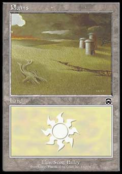 Plains (332) (Mercadian Masques) Medium Play