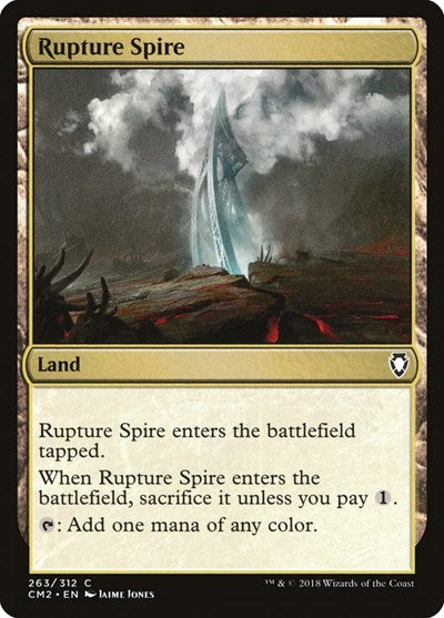 Rupture Spire (Commander Anthology Volume II) Light Play