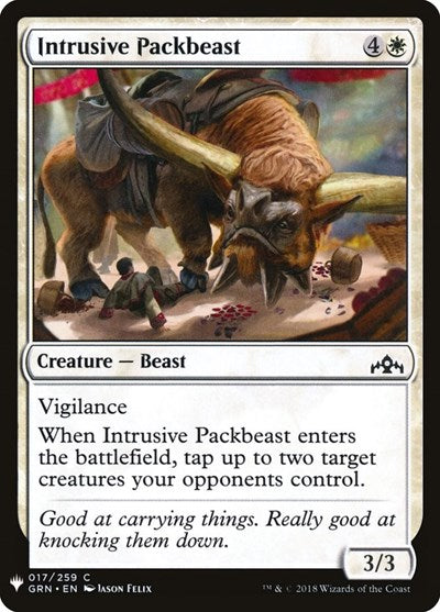 Intrusive Packbeast (Mystery Booster) Near Mint