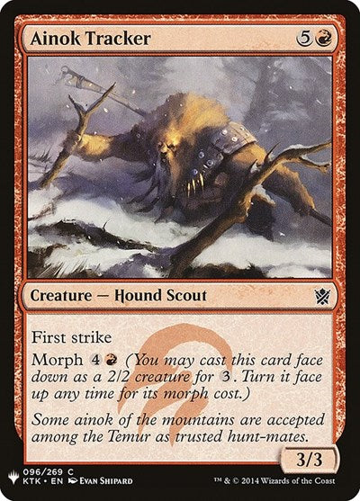 Ainok Tracker (Mystery Booster) Near Mint