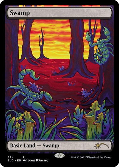 Swamp (394) (Secret Lair) Near Mint Foil