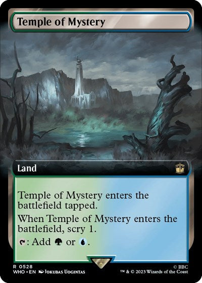 Temple of Mystery (Extended Art) (Universes Beyond: Doctor Who) Light Play Foil