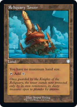 Reliquary Tower (Commander: The Brothers' War) Near Mint