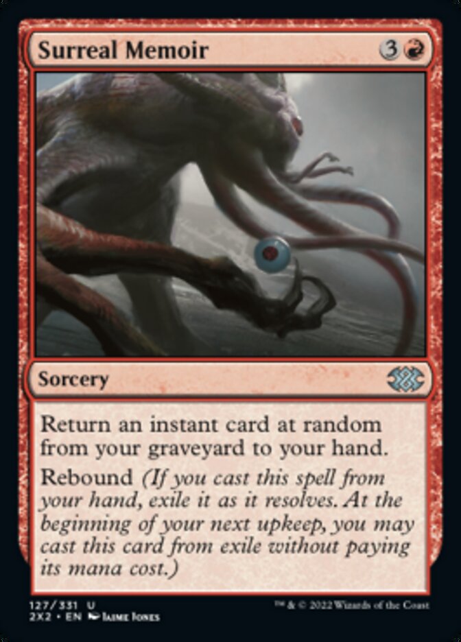 Surreal Memoir (Double Masters 2022) Medium Play Foil