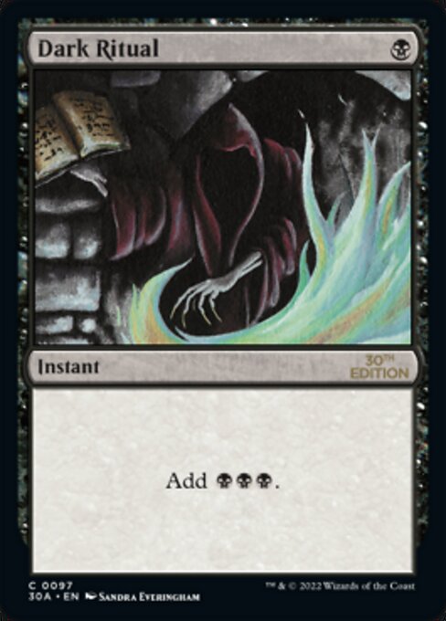 Dark Ritual (30th Anniversary Edition) Near Mint