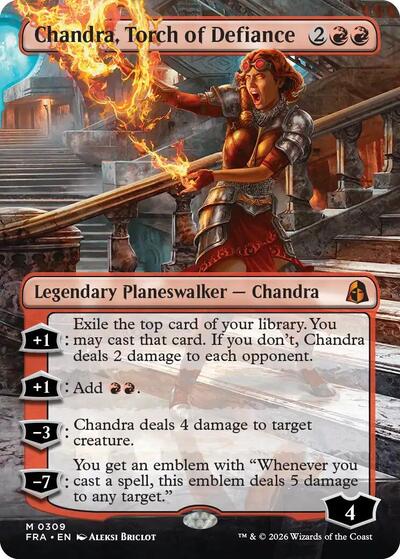 Chandra  Torch of Defiance  Borderless|1|0|0.00