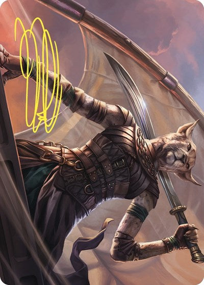 Mirri  Weatherlight Duelist Art Card  Gold Stamped Signature|0|0|0.00