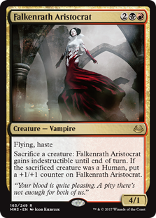 Falkenrath Aristocrat (Modern Masters 2017) Light Play