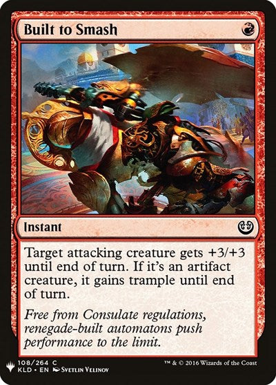 Built to Smash (Mystery Booster) Light Play