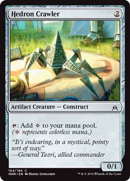 Hedron Crawler (Oath of the Gatewatch) Light Play Foil
