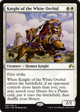 Knight of the White Orchid (Magic Origins) Near Mint