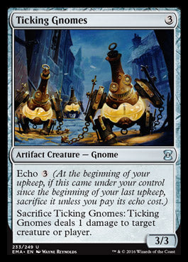 Ticking Gnomes (Eternal Masters) Medium Play Foil