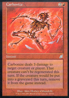 Carbonize (Scourge) Medium Play Foil