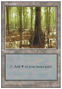 Swamp B (5th Edition) Damaged / Poor