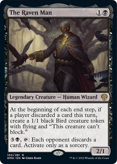 The Raven Man (Promo Pack: Dominaria United) Near Mint Foil