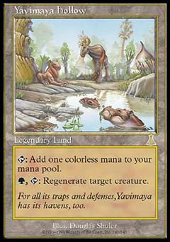 Yavimaya Hollow (Urza's Destiny) Light Play Foil